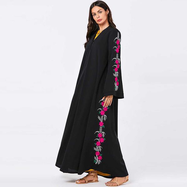 black muslim hijab dress women kaftan turkish islamic clothing djellaba dubai abaya femme musulman grote maten dames kleding, Red
black muslim hijab dress women kaftan turkish islamic clothing djellaba dubai abaya femme musulman grote maten dames kleding, Red