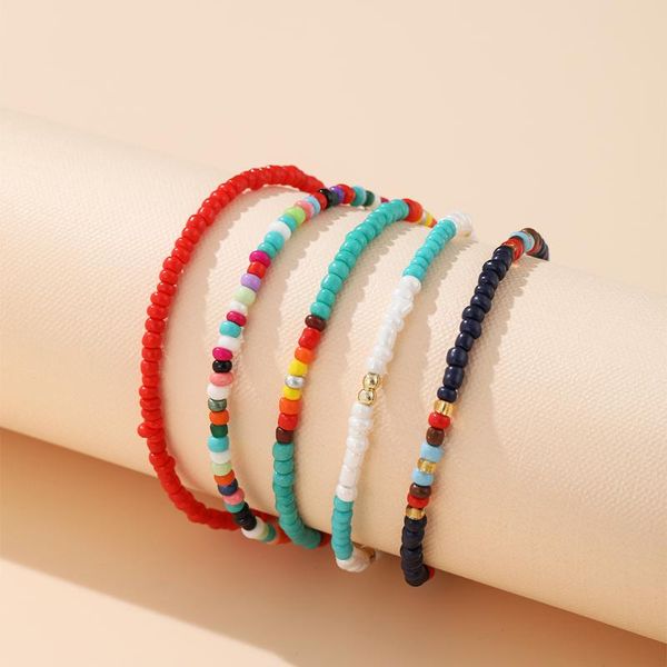 charm bracelets bohemian ethnic beaded multicolor bracelet sets for women fashion letters hamdmade pearl beads couples boho jewelry, Golden;silver
charm bracelets bohemian ethnic beaded multicolor bracelet sets for women fashion letters hamdmade pearl beads couples boho jewelry, Golden;silver