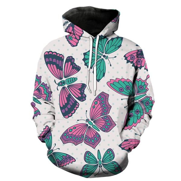 men's hoodies & sweatshirts fashion hoodie cartoon exquisite butterfly 3d printing sweater couple hedging casual wear spring, autumn an, Black
men's hoodies & sweatshirts fashion hoodie cartoon exquisite butterfly 3d printing sweater couple hedging casual wear spring, autumn an, Black