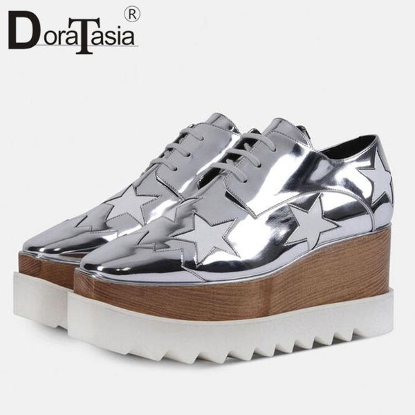 dress shoes brand ladies patchwork platform pumps fashion lace-up wedges high heels women's casual comfy sneaker woman, Black
dress shoes brand ladies patchwork platform pumps fashion lace-up wedges high heels women's casual comfy sneaker woman, Black