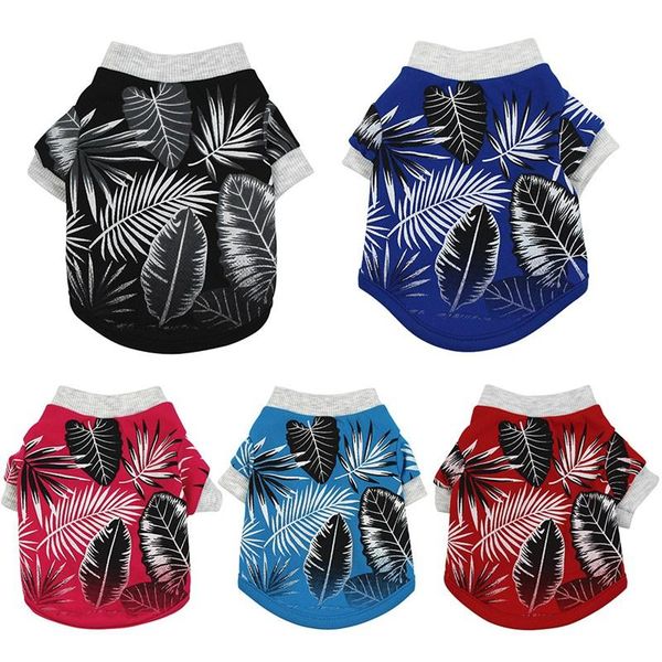 dog apparel pet summer leaves printed shirt dogs short sleeve puppy vest pets clothing for products roupa cachorro 2
dog apparel pet summer leaves printed shirt dogs short sleeve puppy vest pets clothing for products roupa cachorro 2