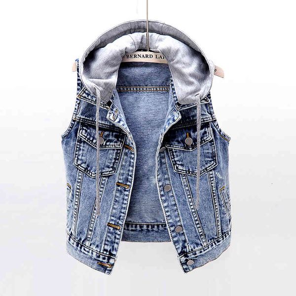 women's vests plus size 5xl spring summer denim waistcoat big slim hooded jeans sleeveless jacket short coat mujer k6oe, Black;white
women's vests plus size 5xl spring summer denim waistcoat big slim hooded jeans sleeveless jacket short coat mujer k6oe, Black;white