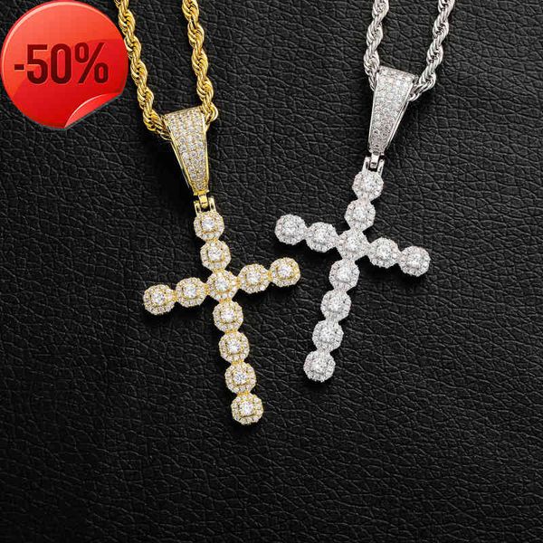 hiphop christ jesus cross pendant filled with zircon chaoren necklace for men and women, Silver
hiphop christ jesus cross pendant filled with zircon chaoren necklace for men and women, Silver