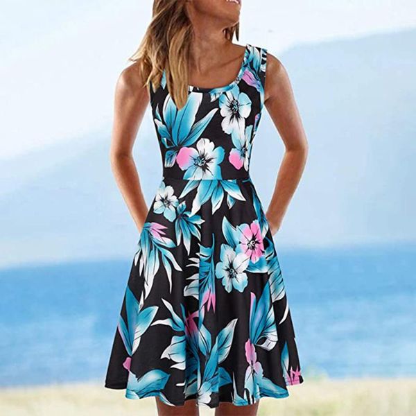 casual dresses off shoulder sleeveless party dress women spring flower print a-line summer elegant boho beach vestidos, Black;gray
casual dresses off shoulder sleeveless party dress women spring flower print a-line summer elegant boho beach vestidos, Black;gray