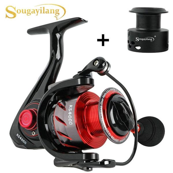 baitcasting reels sougayilang spinning fishing reel with spare spool 13+1bb carp coil wheel carbon collapsible handle de pesca
baitcasting reels sougayilang spinning fishing reel with spare spool 13+1bb carp coil wheel carbon collapsible handle de pesca