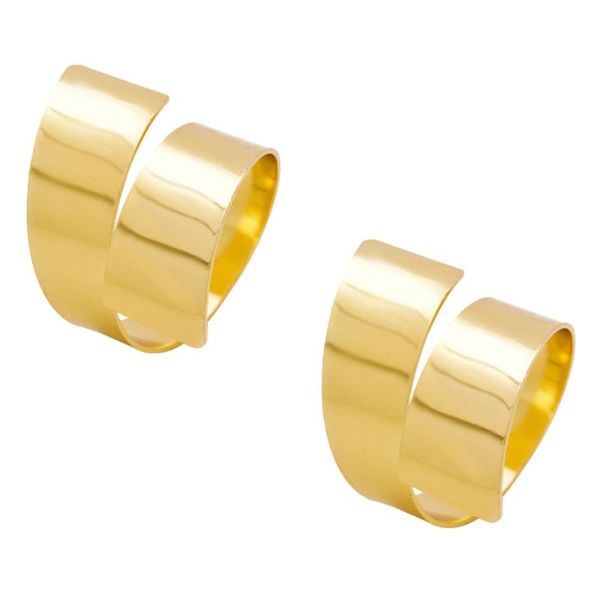 2pcs alloy convolute napkin rings decorative holders serviette buckles for wedding banquet dinner party (golden)
2pcs alloy convolute napkin rings decorative holders serviette buckles for wedding banquet dinner party (golden)