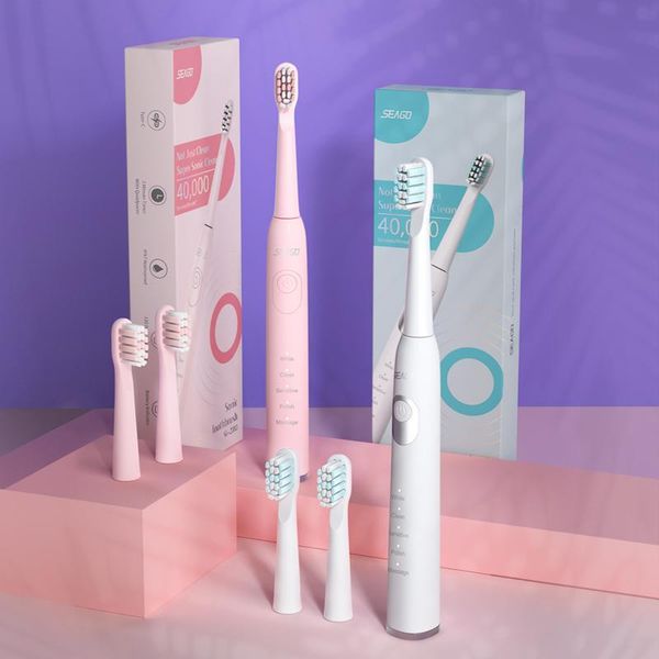 smart electric toothbrush seago rechargeable sonic clean teeth white remove plaque tooth brush for gift
smart electric toothbrush seago rechargeable sonic clean teeth white remove plaque tooth brush for gift