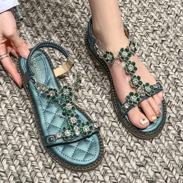 sandals summer fashion flowers women shoes bohemia open toe rhinestone female flat non-slip beach qq700, Black
sandals summer fashion flowers women shoes bohemia open toe rhinestone female flat non-slip beach qq700, Black