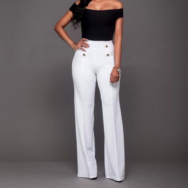 women's pants & capris women solid color double-breasted high waist long 2021 summer clothes for female casual loose trousers personali, Black;white
women's pants & capris women solid color double-breasted high waist long 2021 summer clothes for female casual loose trousers personali, Black;white