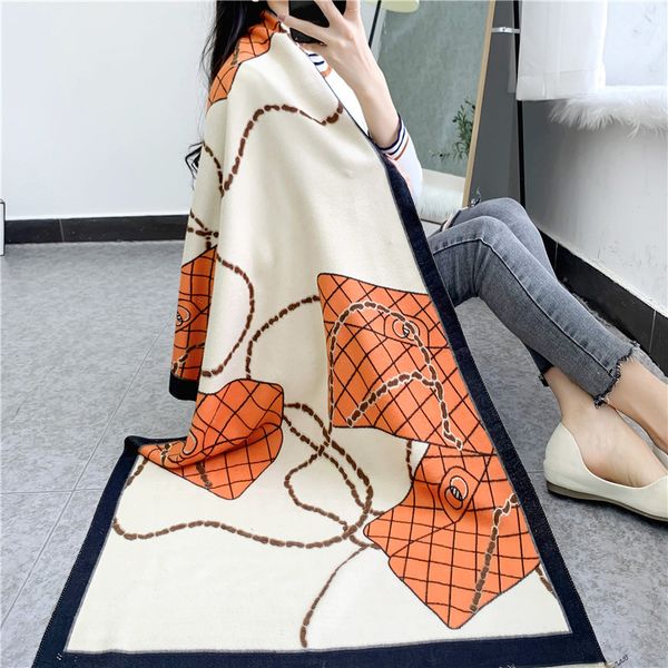 tippet muffler scarf 2021 autumn and winter imitation cashmere scarf women's small fragrance travel warm bib air conditioning shawl, Blue;gray
tippet muffler scarf 2021 autumn and winter imitation cashmere scarf women's small fragrance travel warm bib air conditioning shawl, Blue;gray