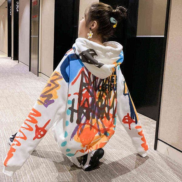 women's hoodi sweatshirts 2022 autumn winter korean loose large graffiti ins plush medium long fat mm200kg hooded women, Black
women's hoodi sweatshirts 2022 autumn winter korean loose large graffiti ins plush medium long fat mm200kg hooded women, Black