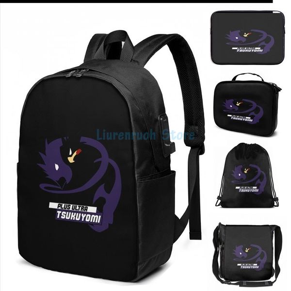 funny graphic print tsukuyomi v2 usb charge backpack men school bags women bag travel laptop
funny graphic print tsukuyomi v2 usb charge backpack men school bags women bag travel laptop