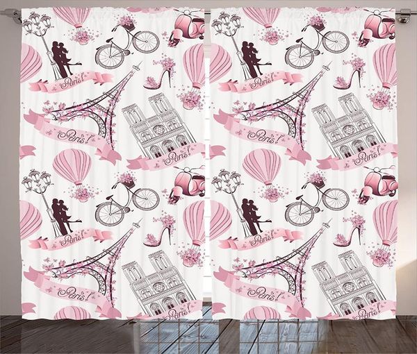 curtain & drapes pale pink eiffel tower curtains travel in paris theme honeymoon flowers romance air balloon bike window for bedroom
curtain & drapes pale pink eiffel tower curtains travel in paris theme honeymoon flowers romance air balloon bike window for bedroom