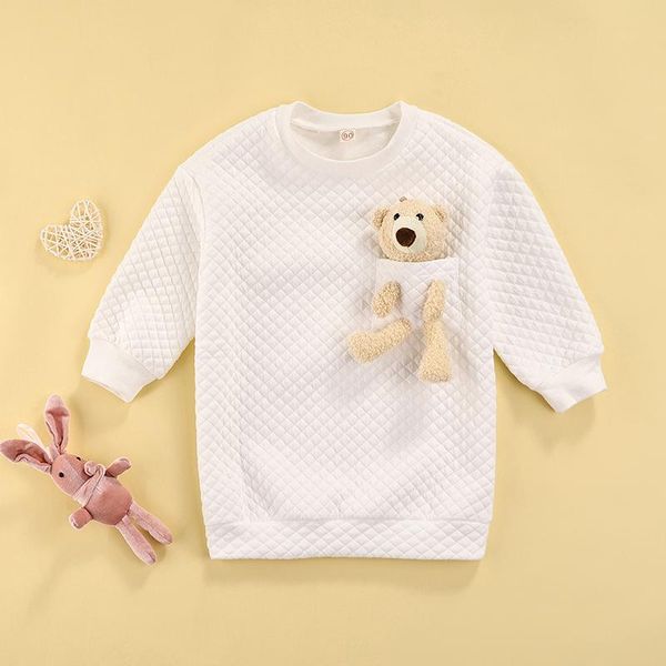 hoodies & sweatshirts kid shirt long sleeve round neck cartoon bear doll warm fall winter loose girl pullover for spring, Black
hoodies & sweatshirts kid shirt long sleeve round neck cartoon bear doll warm fall winter loose girl pullover for spring, Black