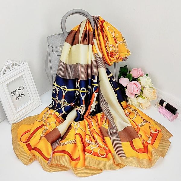 scarves 2021 180x90cm beach towel kerchief high-grade female print silk scarf fashion bandana summer chain shawl, Blue;gray
scarves 2021 180x90cm beach towel kerchief high-grade female print silk scarf fashion bandana summer chain shawl, Blue;gray