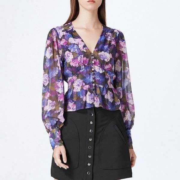 women's blouses & shirts 2021 autumn and winter dark pattern jacquard long-sleeved v-neck floral puff sleeve shirt fashion all-match bl, White
women's blouses & shirts 2021 autumn and winter dark pattern jacquard long-sleeved v-neck floral puff sleeve shirt fashion all-match bl, White