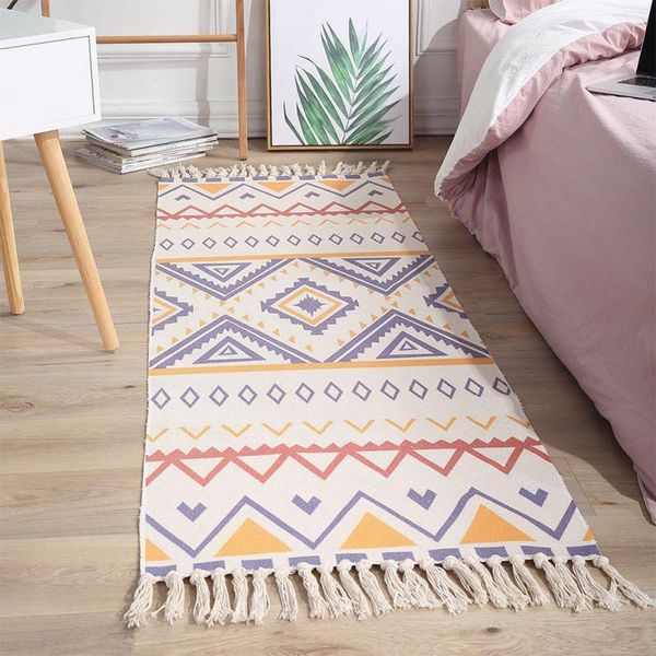 carpets bohemian cotton linen rugs hand woven carpet geometric floor mat bedroom living room with tassels home decoration l
carpets bohemian cotton linen rugs hand woven carpet geometric floor mat bedroom living room with tassels home decoration l