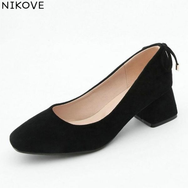 dress shoes nikove 2021 sweet style square heels butterfly-knot flock toe pu women pumps slip on high ladies size 34-43, Black
dress shoes nikove 2021 sweet style square heels butterfly-knot flock toe pu women pumps slip on high ladies size 34-43, Black