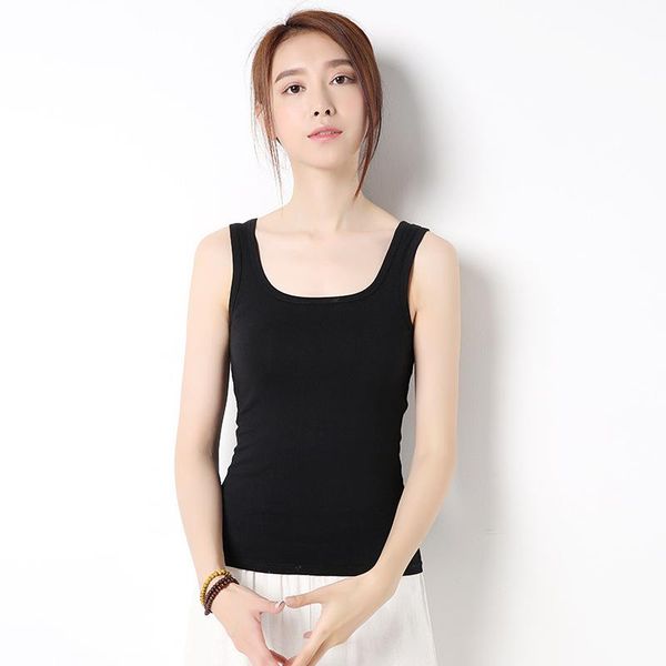 women's tanks & camis spring and summer i-shaped vest female xia slim wild bottoming small solid color cami black, White
women's tanks & camis spring and summer i-shaped vest female xia slim wild bottoming small solid color cami black, White