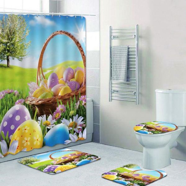 easter 3d digital happy basket egg printing shower curtain floor mat bathroom base toilet 4-piece set #5 bath mats
easter 3d digital happy basket egg printing shower curtain floor mat bathroom base toilet 4-piece set #5 bath mats