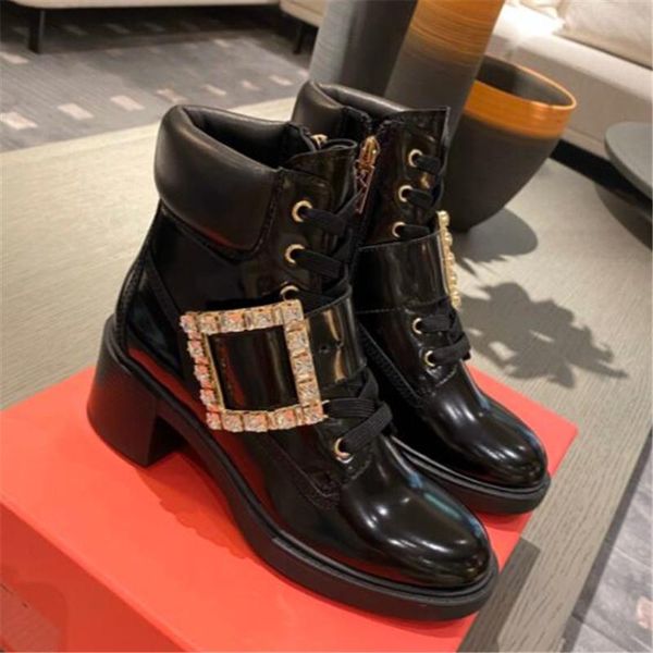 boots crystal buckles woman chunky high heels platform shoes patent lesther zapatos de mujer 2021 lace up botas, Black
boots crystal buckles woman chunky high heels platform shoes patent lesther zapatos de mujer 2021 lace up botas, Black