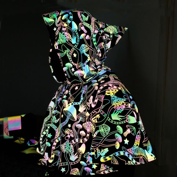 medieval hooded rainbow reflective mushroom cape halloween cloak holographic carnival burning man festival costume gogo dance stage wear
medieval hooded rainbow reflective mushroom cape halloween cloak holographic carnival burning man festival costume gogo dance stage wear