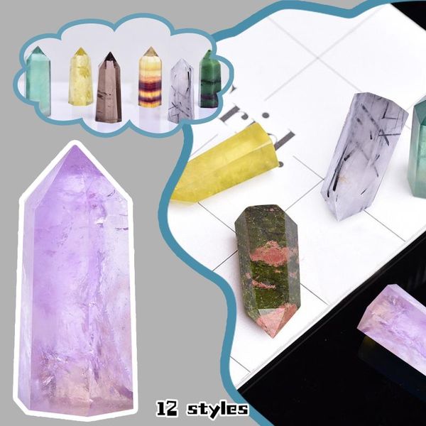 decorative objects & figurines stones natural fluorite quartz crystal healing jade energy ore mineral hexagonal bar point colorful stone hom
decorative objects & figurines stones natural fluorite quartz crystal healing jade energy ore mineral hexagonal bar point colorful stone hom