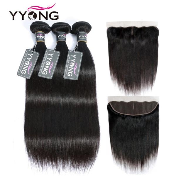 human hair bulks yyong bundles with hd lace frontal brazilian straight closure transparent remy, Black
human hair bulks yyong bundles with hd lace frontal brazilian straight closure transparent remy, Black