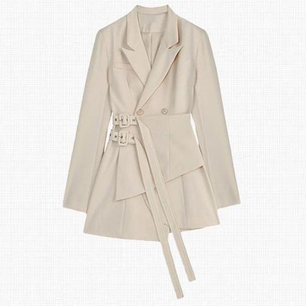 casual dresses women spring fall irregular bandage spliced blazer fake two piece dress white lapel long sleeve loose fit fashion tide, Black;gray
casual dresses women spring fall irregular bandage spliced blazer fake two piece dress white lapel long sleeve loose fit fashion tide, Black;gray