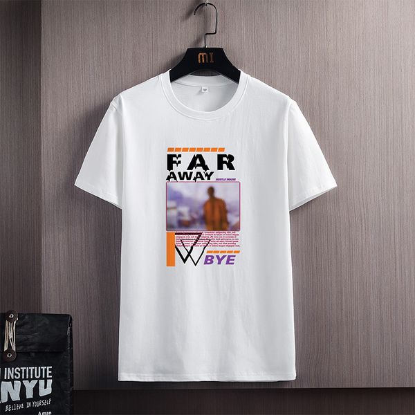men's t shirts short sleeve base coat large summer youth trend half casual, White;black
men's t shirts short sleeve base coat large summer youth trend half casual, White;black