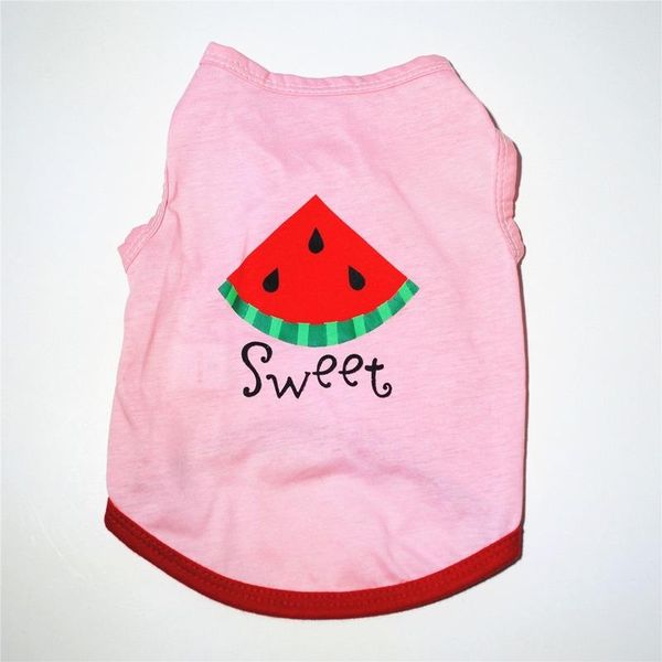 cartoon dog clothes vest sweet dogs clothing small pet outfits cute watermelon print summer yorkies pink breathable ropa perro apparel
cartoon dog clothes vest sweet dogs clothing small pet outfits cute watermelon print summer yorkies pink breathable ropa perro apparel