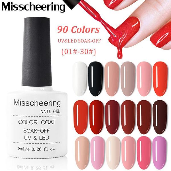 colors 8ml nail gel polish soak off uv lacquer varnish pure color vernis manicure art designs 01#-30#1
colors 8ml nail gel polish soak off uv lacquer varnish pure color vernis manicure art designs 01#-30#1