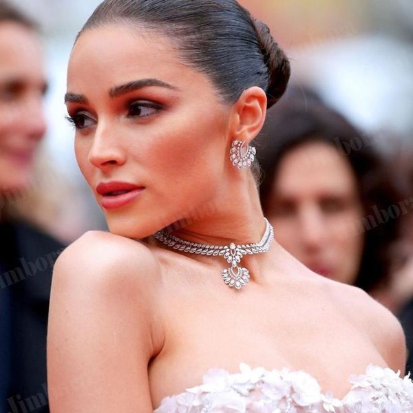 earrings & necklace godki luxury noble gorgeous charm crystal pendant necklace+dangle jewelry set for women bridal wedding sets, Silver
earrings & necklace godki luxury noble gorgeous charm crystal pendant necklace+dangle jewelry set for women bridal wedding sets, Silver