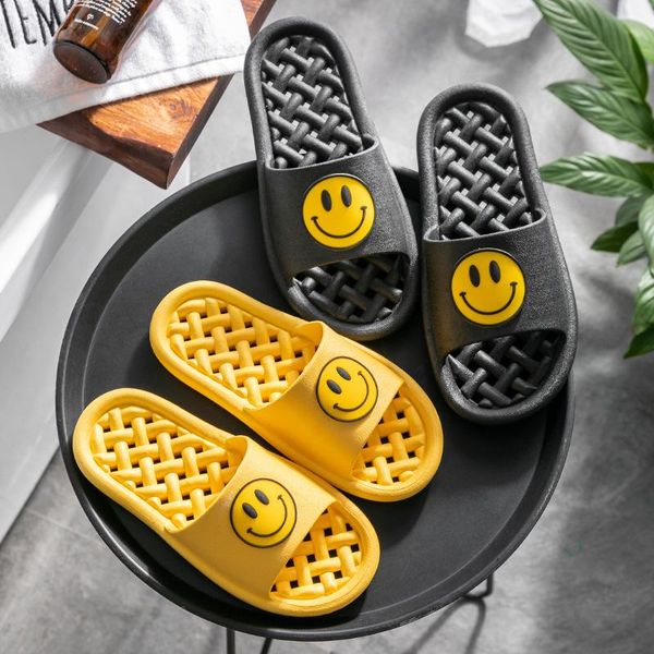 home shoes women men's antiskid and women's indoor slippers cartoon smile floor family beach sandals, Black
home shoes women men's antiskid and women's indoor slippers cartoon smile floor family beach sandals, Black
