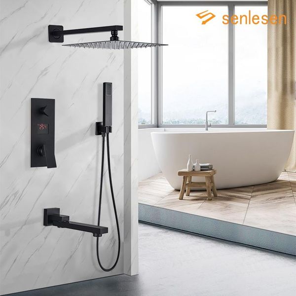 senlesen bath shower faucets set ultra-thin bathroom tap wall mount faucet mixer 8 inch/10 inch/12 inch sets
senlesen bath shower faucets set ultra-thin bathroom tap wall mount faucet mixer 8 inch/10 inch/12 inch sets