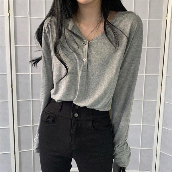 women's t-shirt woman tshirts including cotton long sleeve spring and autumn clothing loose casual ropa mujer camisetas, White
women's t-shirt woman tshirts including cotton long sleeve spring and autumn clothing loose casual ropa mujer camisetas, White
