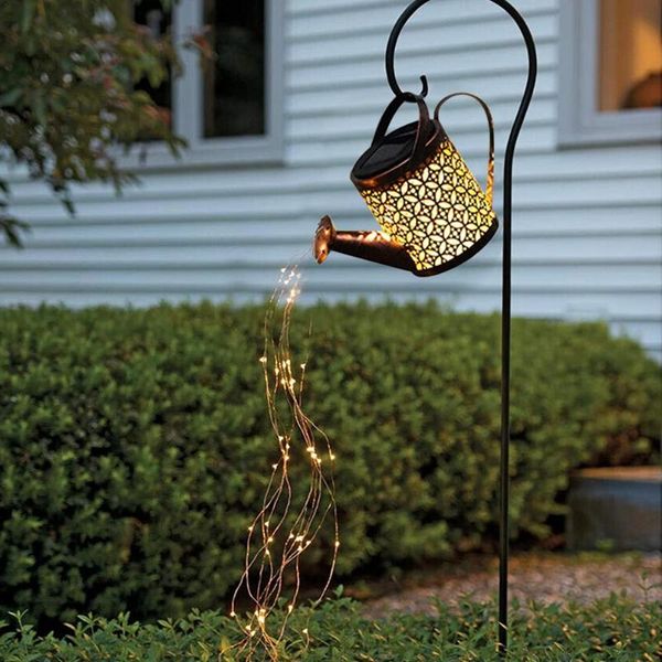 lawn lamps est solar led garden lamp creative watering can sprinkles type shower art light decoration outdoor gardening 
lawn lamps est solar led garden lamp creative watering can sprinkles type shower art light decoration outdoor gardening