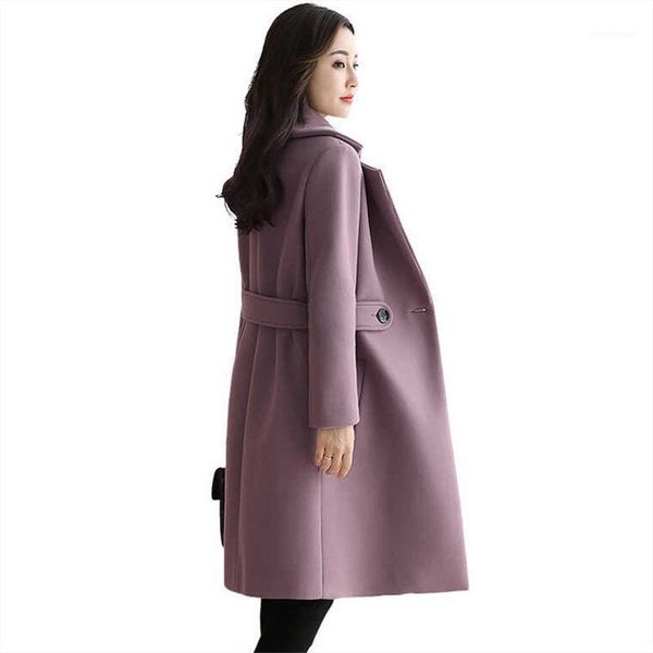 winter autumn coat women elegant blend thick loose cashmere woolen plus size woman coats and jackets women's wool & blends, Black
winter autumn coat women elegant blend thick loose cashmere woolen plus size woman coats and jackets women's wool & blends, Black