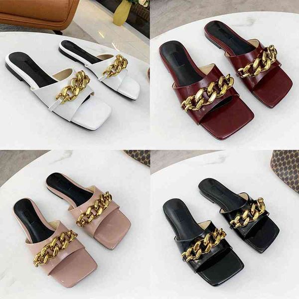 wholesale classics 2021 women leather slippers designers flat sandals ladies fashion non-slip rubber shoes comfortable soft shoe, Black
wholesale classics 2021 women leather slippers designers flat sandals ladies fashion non-slip rubber shoes comfortable soft shoe, Black