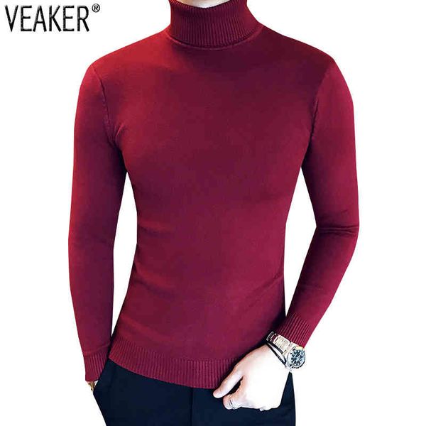 2021 autumn new men's sweaters pullover male slim fit turtleneck knitted pullovers solid color sweater m-2xl, Black
2021 autumn new men's sweaters pullover male slim fit turtleneck knitted pullovers solid color sweater m-2xl, Black