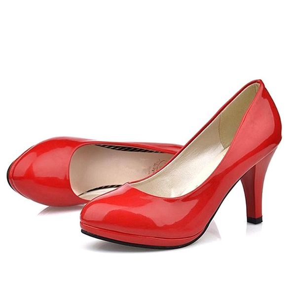 dress shoes plus size 34 -42 super high women pointed toe pumps heels boat wedding increase waterproof platform, Black
dress shoes plus size 34 -42 super high women pointed toe pumps heels boat wedding increase waterproof platform, Black