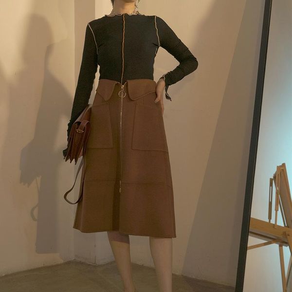 skirts original independent designer suit-dress iliad2021 pattern wool a word half-body skirt and winter thickening long fund, Black
skirts original independent designer suit-dress iliad2021 pattern wool a word half-body skirt and winter thickening long fund, Black