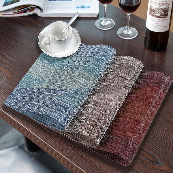 placemat kitchen 6 crossweave woven placemats for table heat resistant non-slip set of mats easy to clean & pads