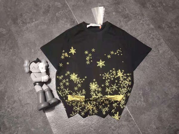 summer tide brand white hip-hop loose cotton snowflake personalized arrow t-shirt offsins fashion, White;black
summer tide brand white hip-hop loose cotton snowflake personalized arrow t-shirt offsins fashion, White;black