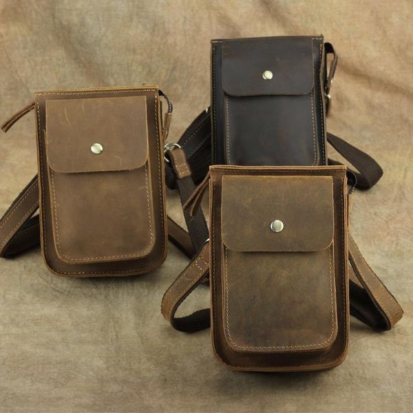 fashion men genuine leather luxury retro style small waist packs crazy horse male casual phone bag bags
fashion men genuine leather luxury retro style small waist packs crazy horse male casual phone bag bags