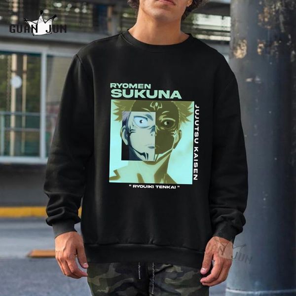 men's hoodies & sweatshirts japanese anime funny sukuna japan style jujutsu kaisen sweatshirt streetwear for women/men graphic men clot, Black
men's hoodies & sweatshirts japanese anime funny sukuna japan style jujutsu kaisen sweatshirt streetwear for women/men graphic men clot, Black