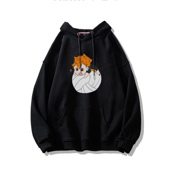 men's hoodies & sweatshirts men warm oversized hooded haikyuu print casual loose pocket fleece sweatshirt streetwear autumn winter hara, Black
men's hoodies & sweatshirts men warm oversized hooded haikyuu print casual loose pocket fleece sweatshirt streetwear autumn winter hara, Black