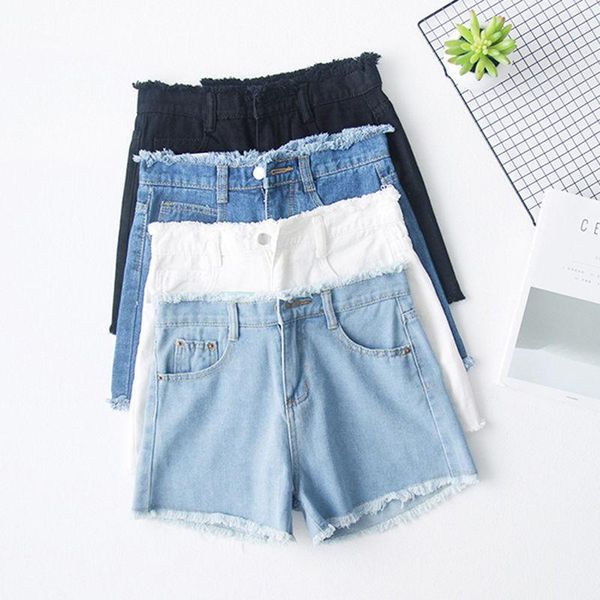 women's shorts female fashion casual summer cool women denim booty high waists fur-lined leg-openings plus size short jeans 5xl, White;black
women's shorts female fashion casual summer cool women denim booty high waists fur-lined leg-openings plus size short jeans 5xl, White;black