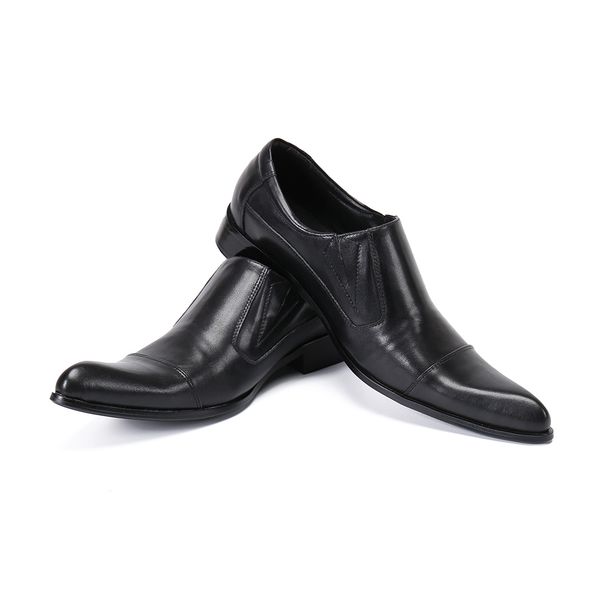 chaussures homme men genuine leather pointed shoes fashion elegant formal wedding black shoes men slip on office oxford shoes
chaussures homme men genuine leather pointed shoes fashion elegant formal wedding black shoes men slip on office oxford shoes