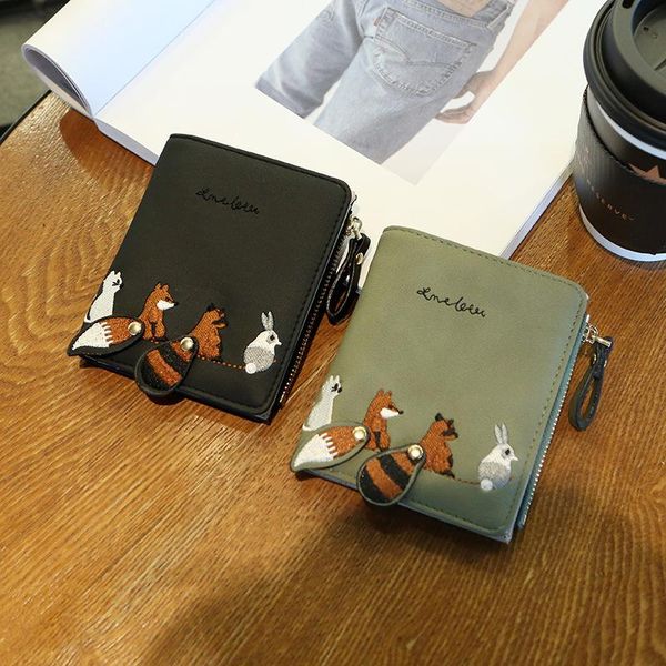 wallets 2021 female short student wallet cute small fresh fold mini personalized zero, Red;black
wallets 2021 female short student wallet cute small fresh fold mini personalized zero, Red;black